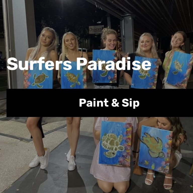 Paint and Sip Brisbane - Wesley Taylor Art Studios - Book Classes Here